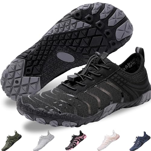Image of Voyabarefoot Shoes for Women Men 2026 Upgrade Wide Toe Box Barefoot Hiking Sandals,Non-Slip Adjustable Water Shoes for Beach Walking Travel, Comfortable Slip On Walking Shoes