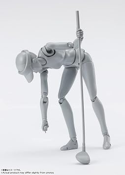 TAMASHII NATIONS S. H. Figuarts Body-chan - Sports - Edition DX Set Birdie Wing Ver. Approx. 5.3 in 135 mm, PVC & ABS, Painted Posable Action Figure