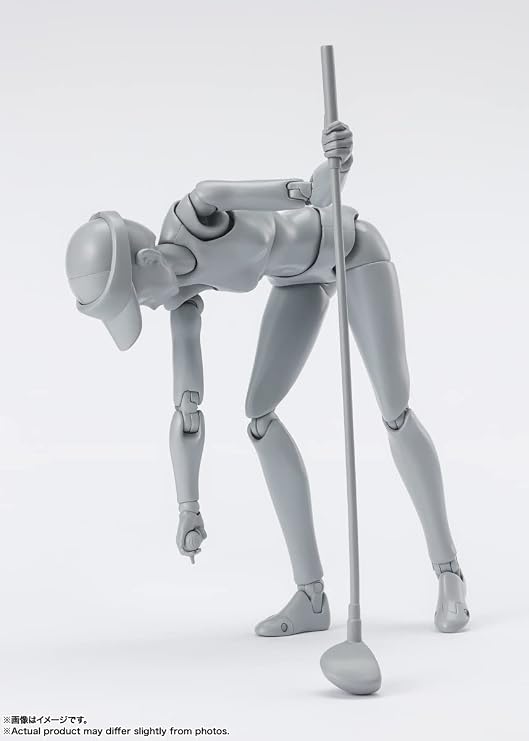 TAMASHII NATIONS S. H. Figuarts Body-chan - Sports - Edition DX Set Birdie Wing Ver. Approx. 5.3 in 135 mm, PVC & ABS, Painted Posable Action Figure