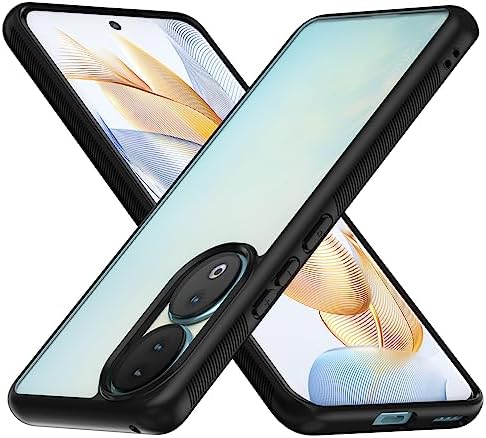 Coque Magnétique Complète Pour Honor 90 Lite - Noir, Avec Verre Trempé Avant/arrière Et Cadre Aluminium