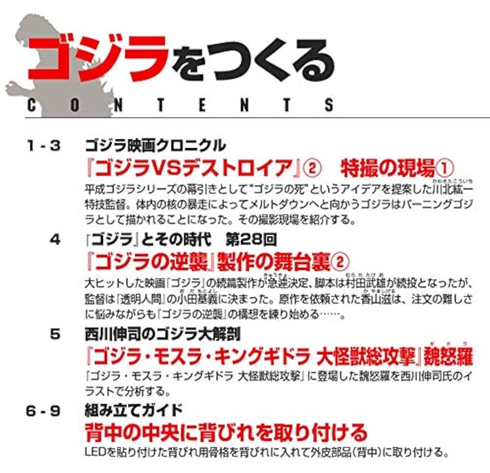 ゴジラをつくる　ディアゴスティーニ　1〜100 　(コメントお願いします） Amazon.co.jp: ゴジラをつくる 100号 [分冊百科] (パーツ付) : 本
