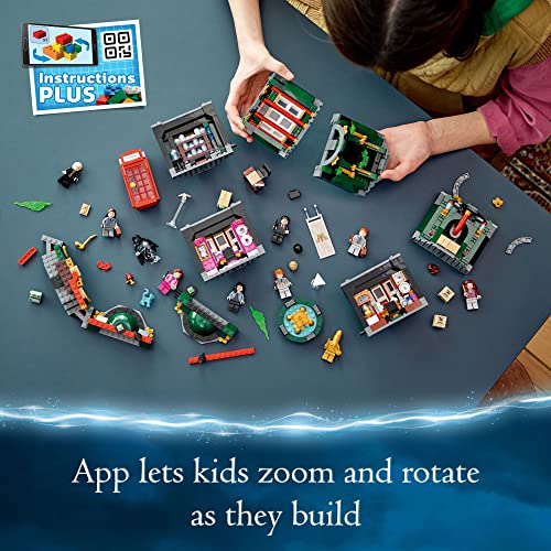 Harry Potter 76403 - Modellino modulare The Ministry of Magic con 12 minifigure e funzione di trasformazione, regalo da collezione del mondo magico - Lego - Immagine 4