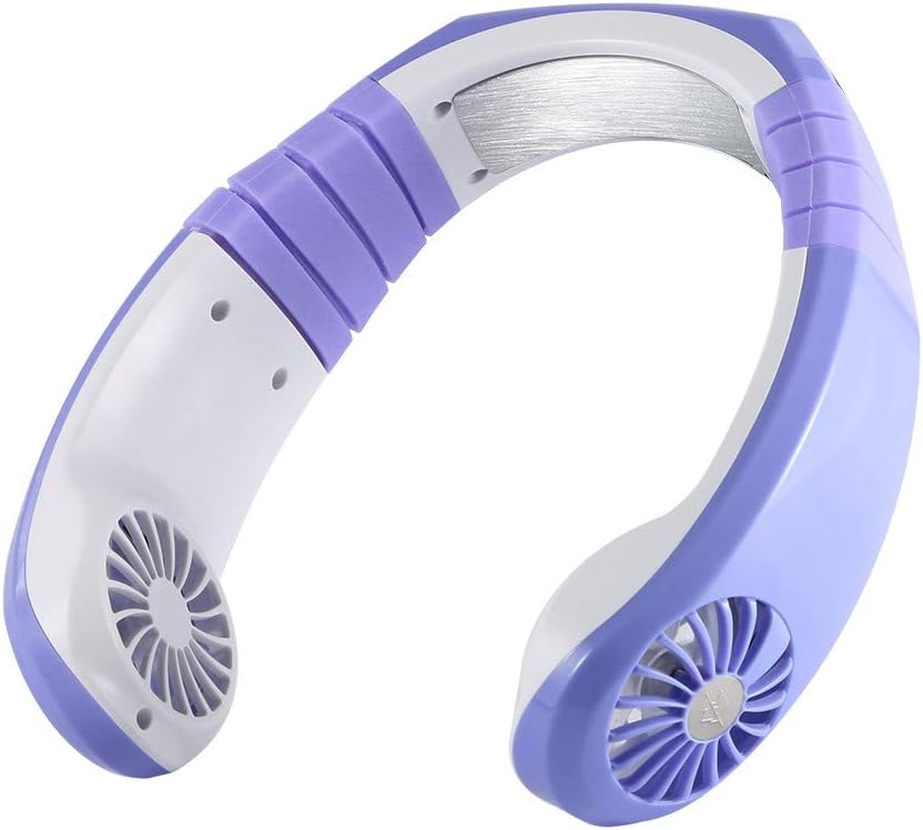 USB Physical Cooling Travel Hanging Neck Cooler Earphone Design Sport Smart Fan- Ideal for The Home, Office, Dorm