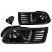 DNA MOTORING FL-ZTL-153-SM Front Bumper Fog Light, Driver and Passenger Side