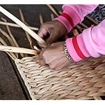 Large Square Woven Hyacinth Wicker Pantry Storage Baskets, Set of 6 - Image 7