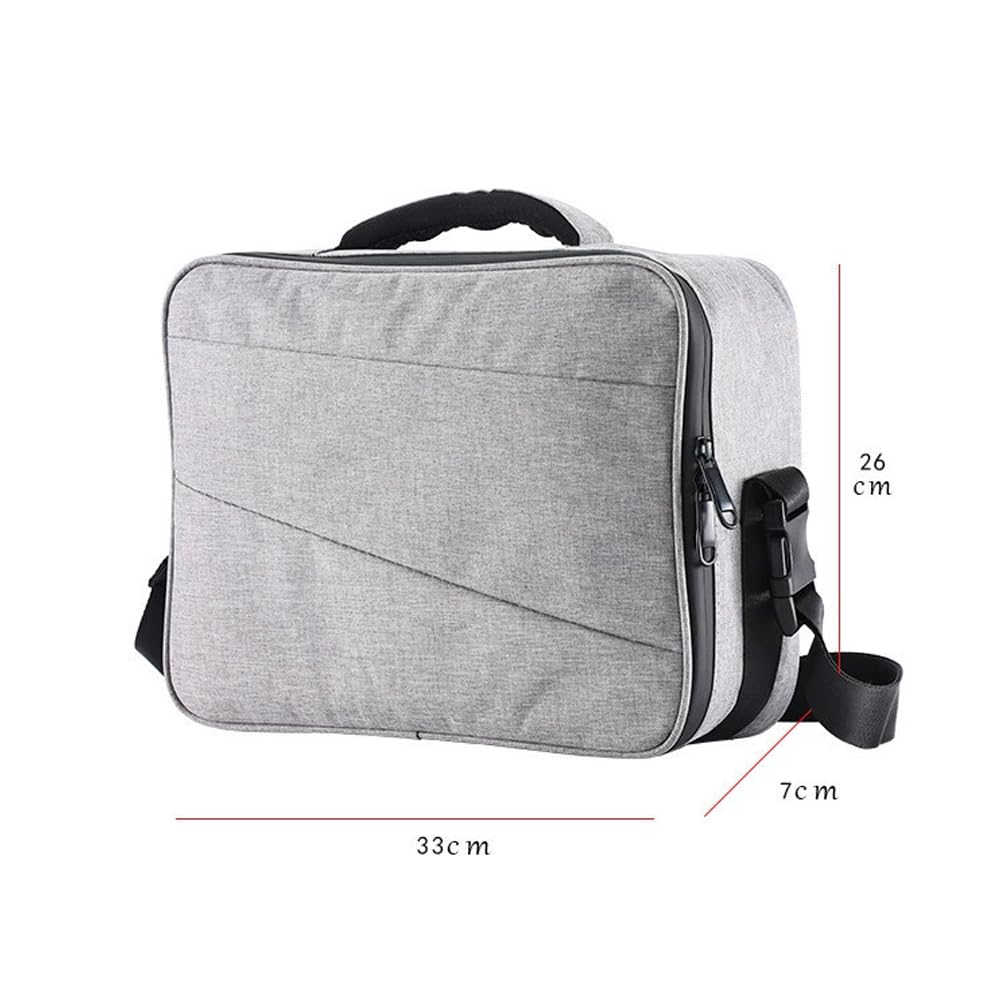 Custodia per DJI Flip, borsa da viaggio in tessuto Oxford per Drone/.telecomando RC2/RC-N3/Batterie/Elica volare più accessori combo, grande capacità Drone Organizzatore Borsa (Nero)