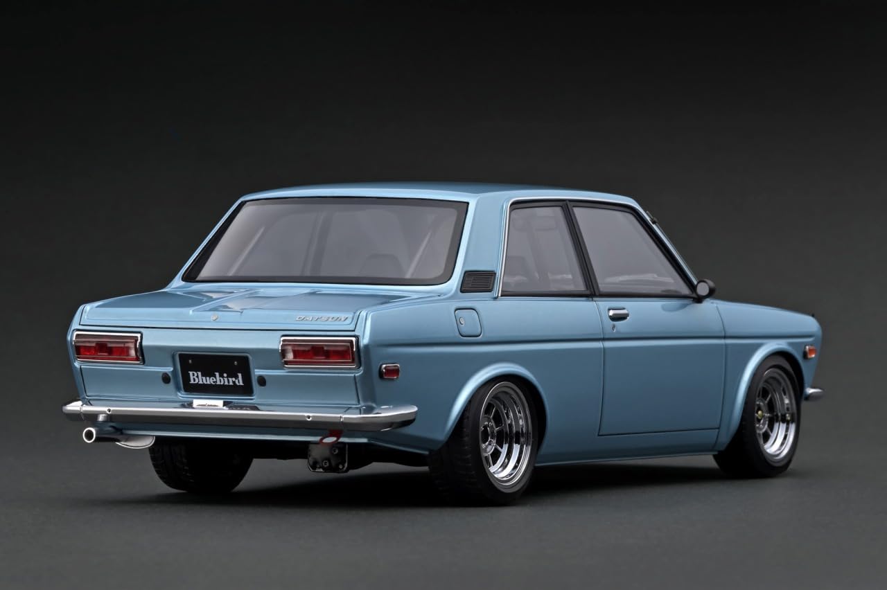 Amazon | ignition model 1/18 ダットサン Bluebird (510) Light Blue