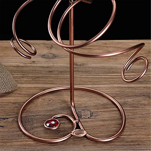 Soporte para vino estilo europeo para 2 botellas miniatura 4