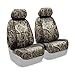 Coverking Front 50/50 Bucket Custom Fit Seat Cover for Select Cadillac Seville Models - Neosupreme (Mossy Oak Shadow Grass Camo Solid)