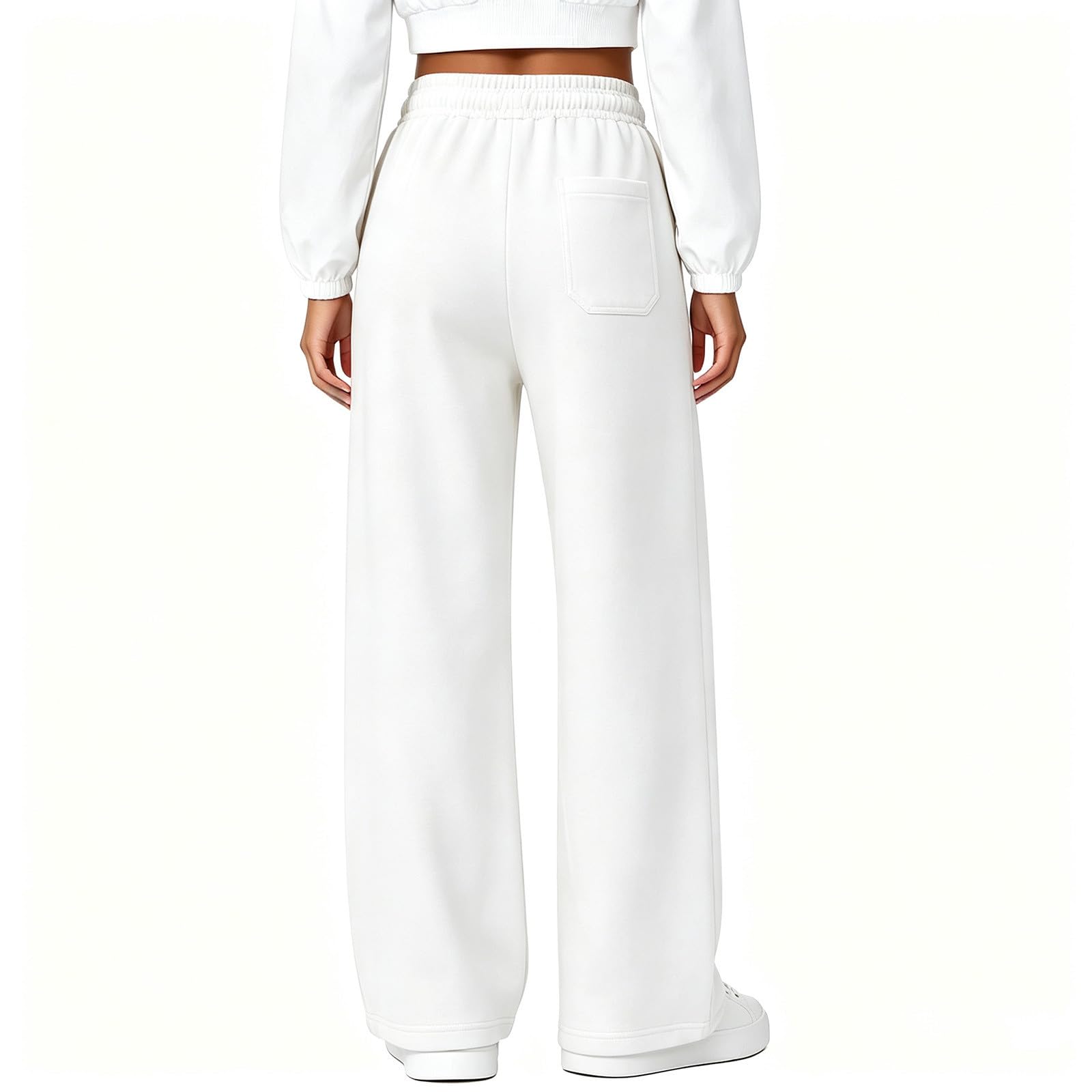 Hosen Damen Jogginghose Trainingshose Bequeme Damenhosen Freizeithose Baggy Outdoor Hosen Lässig Laufhose Joggpants Winter Sporthose Einfarbig Sweatpants Casual Sweathose mit Elastischer Gürtel