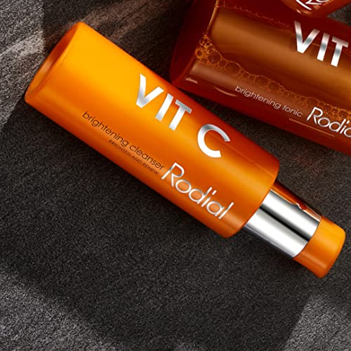 Rodial Vit C Deluxe Brightening Cleanser 0.7Fl.oz, Intensive Daily Gel Facial Cleanser With Vitamin C And Glycolic And Lactic Acids For Smoothing Fine Lines, Firming And Toning Face Cleanser #TOP3