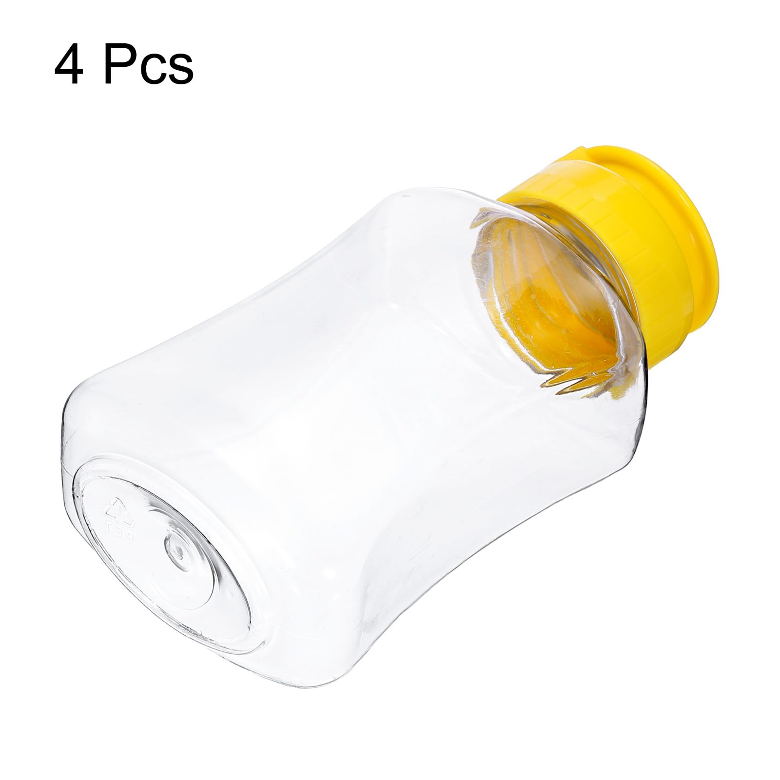 Amazon.co.jp: uxcell プラスチック製ハチミツボトル 6オンス(180ml) 4