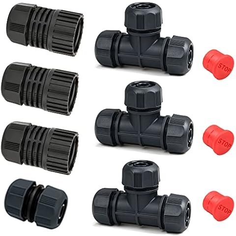 Eden DIY Garden Hose and Faucet Connector - 10-Piece Set (Model#99910) Cover