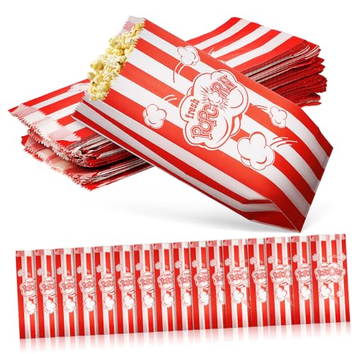 Sachet popcorn papier pour soirée cinéma et buffets d'anniversaire