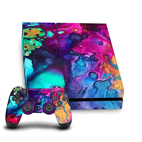 Skin PS4 vinyle turquoise Mai Autumn : la solution élégante contre l'usure de votre console