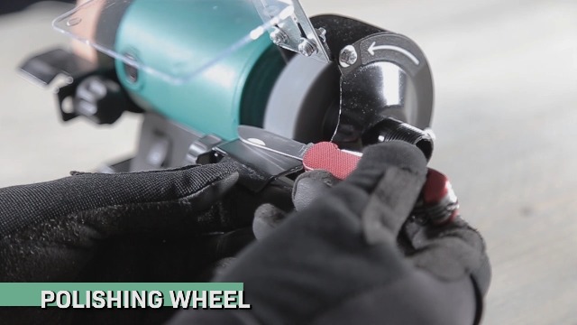 Smerigliatrice Da Banco Con Tavolo Di Supporto - Giardino E Fai Da Te - Foto 3