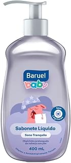 Sabonete Líquido Infantil Sono Tranquilo, 400 Ml, Baruel Baby
