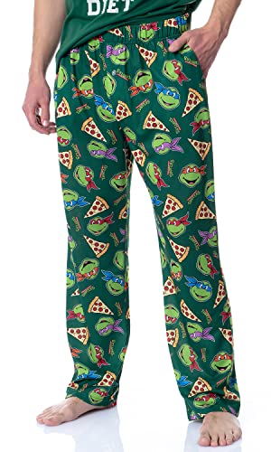 Teenage Mutant Ninja Turtles Mens' Ninja Diet Sleep Pajama Set3