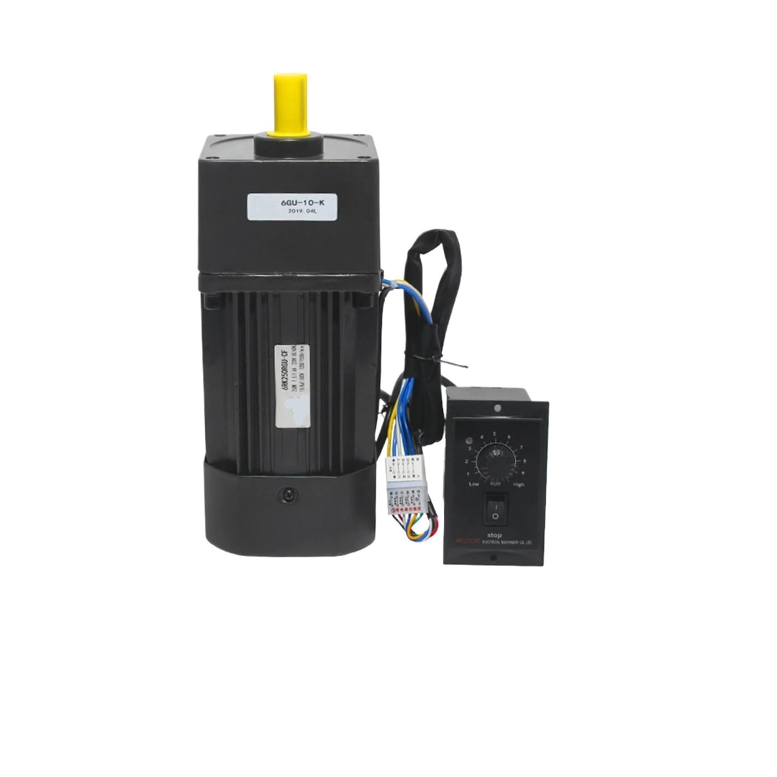 AC Gear Motor 1:3-1:250 450–2,7 U/min 220 V 250 W AC-Wendegetriebe 6RK250GU-CF Motor mit Variabler Geschwindigkeit 6GU AC-Getriebemotor-Getriebemotor-Bausatz.(33rpm)