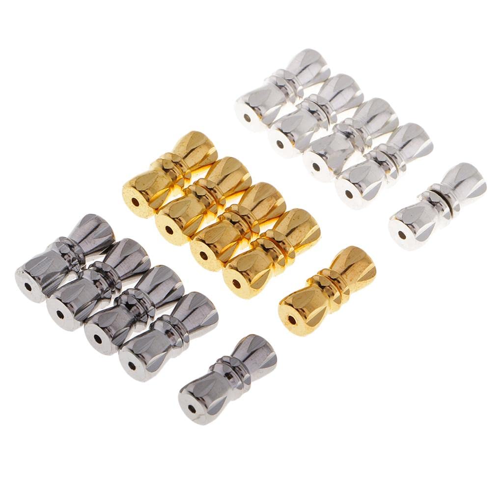 Colgante 2X 15 Cierre de Tornillo para Collares y Pulseras Fabricación de Joyas
