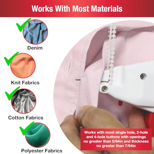 SINGER Button Fast™ Replacement Fasteners and Buttons Bundle - Quick Fix Temporary Solution for Missing Buttons and Clothing Repairs by SINGER - Image 6