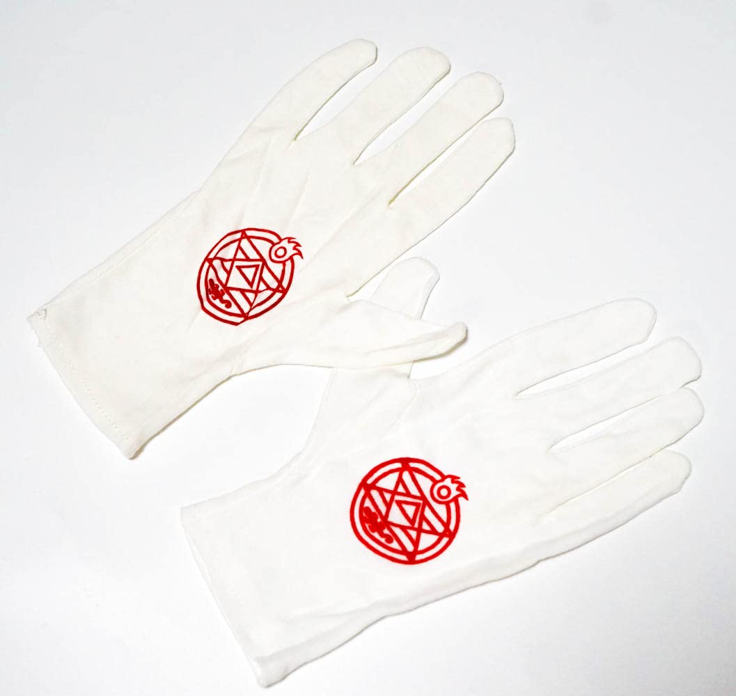 Amazon.co.jp: 手袋 マスタング大佐 鋼の錬金術師 グローブ コスプレ