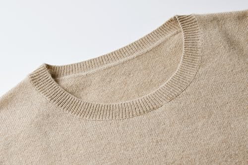 Image of EURKEA Women's Crewneck 100% Cashmere Sweater, Cozy Pullover Winter Top for Women, Gift Ready