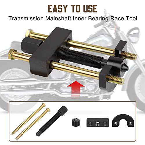 Image of Mainshaft Inner Bearing Race Installer Puller Tool Compatible With Harley