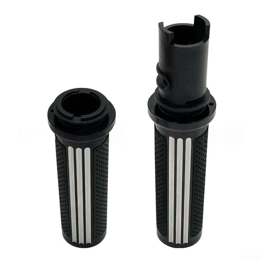 Puños de manillar de motocicleta para Touring CVO121 para Road Glide para Street Glide, goma de aluminio antivibración, 128 mm