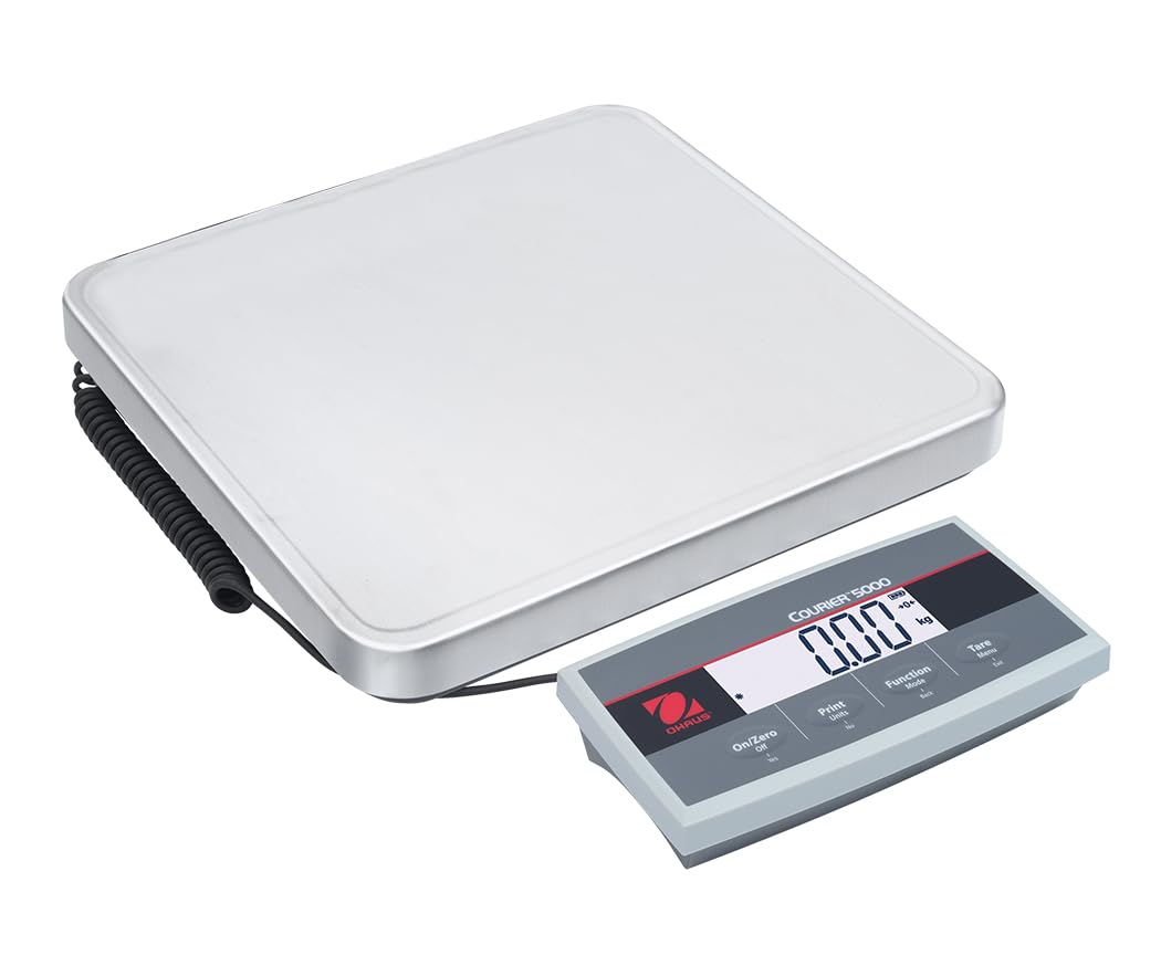 Ohaus i-C52M50R Courier 5000 Shipping Scale, 100 lb x 0.05 lb, 12.6 in x 13 in