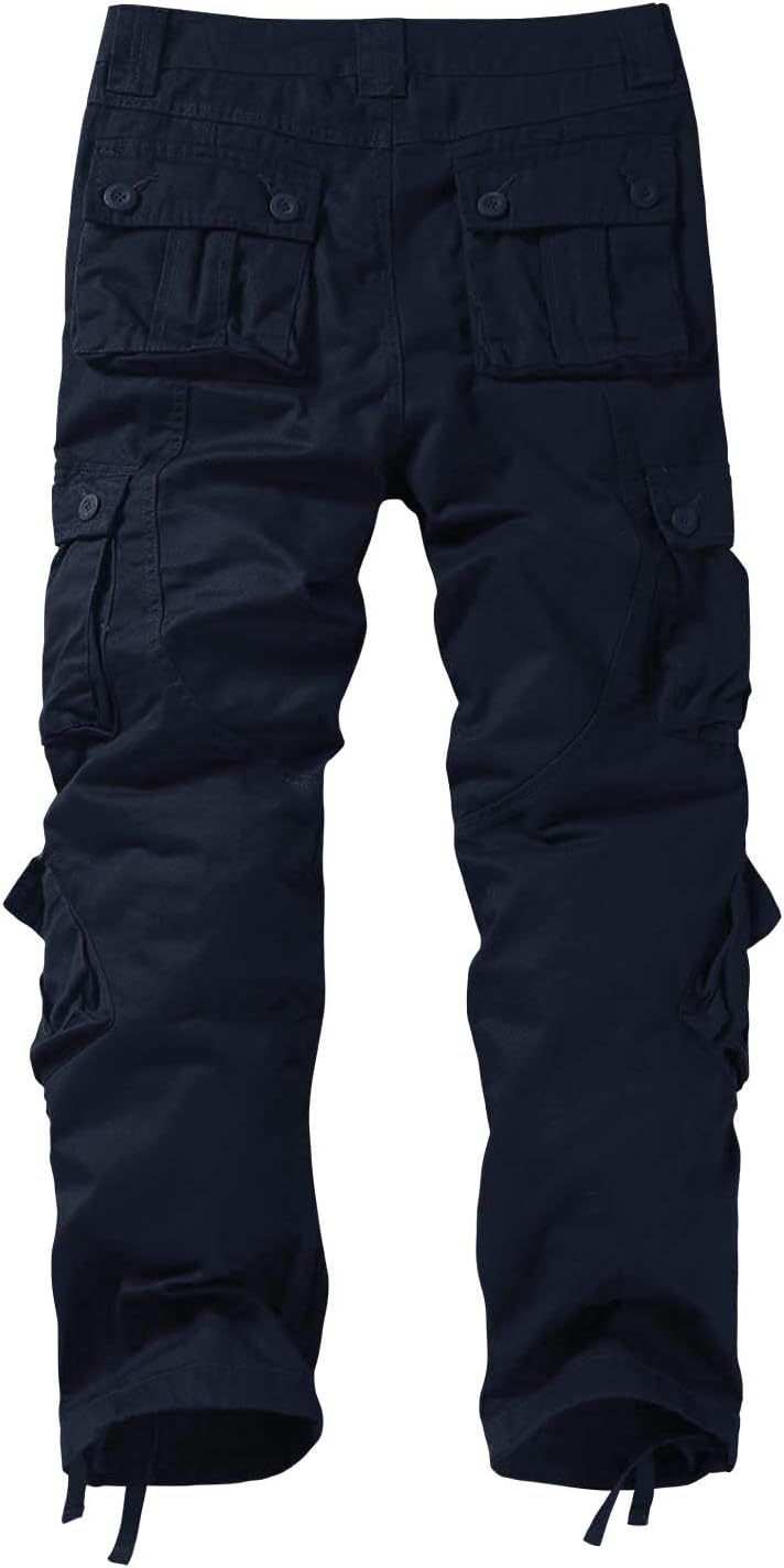 Match Men's Wild Cargo Pants 38 6068 Blue