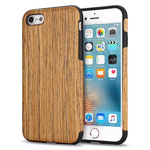 TENDLIN Cover iPhone 6s Plus Legno Ibrida Silicone...