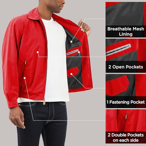 Image of London Fog Men's Auburn Zip-Front Golf Jacket