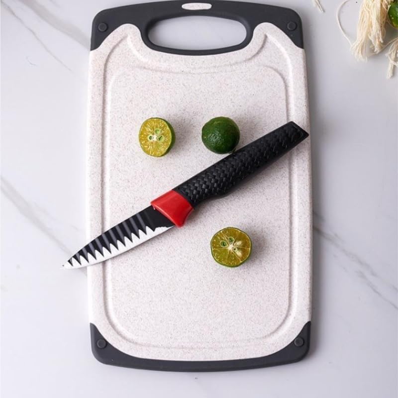 Kitchen Set Outdoor Portable Tableware Sided Chopping Board Household Use