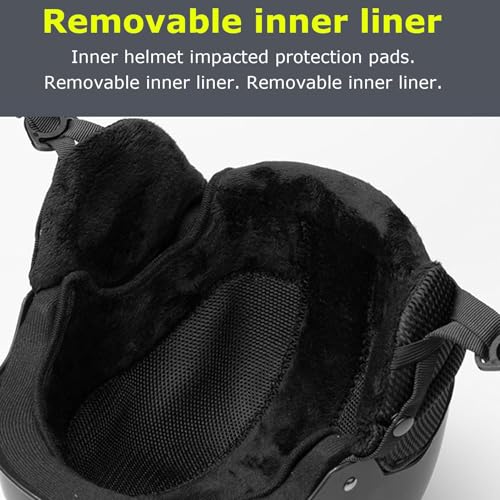 Casco de esquí para hombre y mujer con protección para deportes de nieve 6