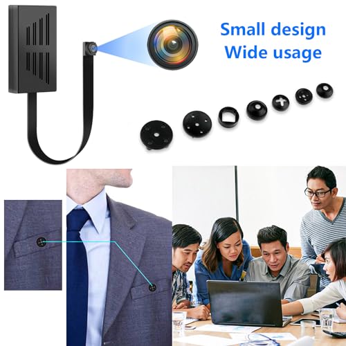 Mini caméra de surveillance HD 1080P portable DIY avec détecteur