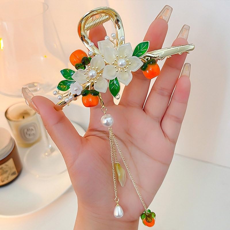 See full amazon price history chart for Flower Pearl Spring Hairpin Vintage Zircon Horsetail Top Clip Elegant Female Fashion Hair Accessories (STYLE 2) Flower Pearl Spring Hairpin Vintage Zircon Horsetail Top Clip Elegant Female Fashion Hair Accessories (STYLE 2) (B0CRZB9B81) Amazon Price History, Amazon Price Tracker