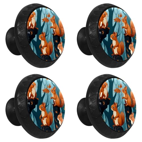 Boutons de commode écureuil x4 pour customiser vos meubles de maison - 3