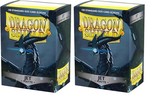 Arcane Tinmen ART11024 Sleeves Dragon Shield Matte Jet Standard - 3