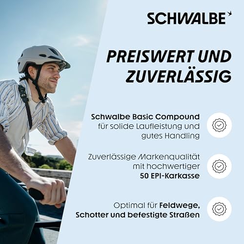 Schwalbe Fahrradreifen Motion Land Cruiser– Trekkingreifen 24/26 / 27.5/28 Zoll Fahrrad Reifen – K-Guard Pannenschutz, All-Terrain… – Ansicht 4