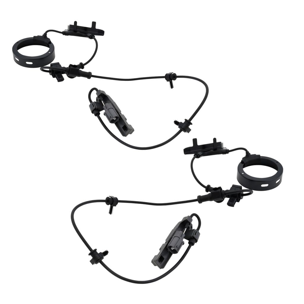 for Chevy Colorado 2004 05 06 07 2008 ABS Speed Sensor Driver and Passenger Side | Pair | Front | 4WD/RWD | w/Off Road Suspension | Wheel Mounted | Replacement for ALS1182, 15176998