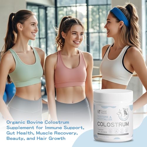 SoundHealth Organic Colostrum Powder