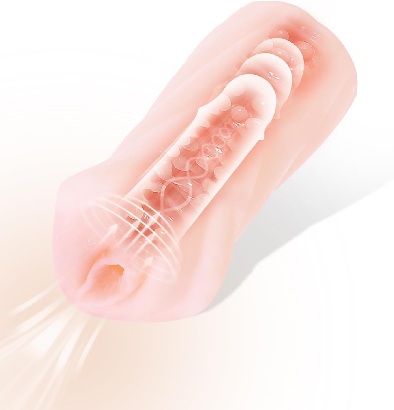 LSO- Interesting and Tight Body Play Waterproof Silicone Material Tool Easy to Clean Use for Male, Christmas Decorations Christmas Gifts Christmas Decor