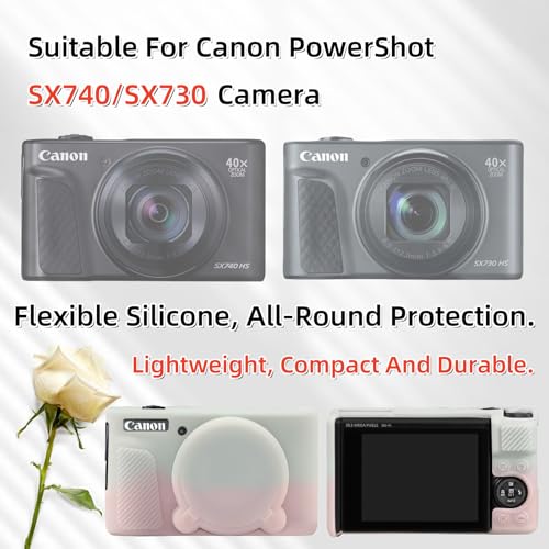 Funda de silicona para cámara Canon PowerShot SX740/730 miniatura 2