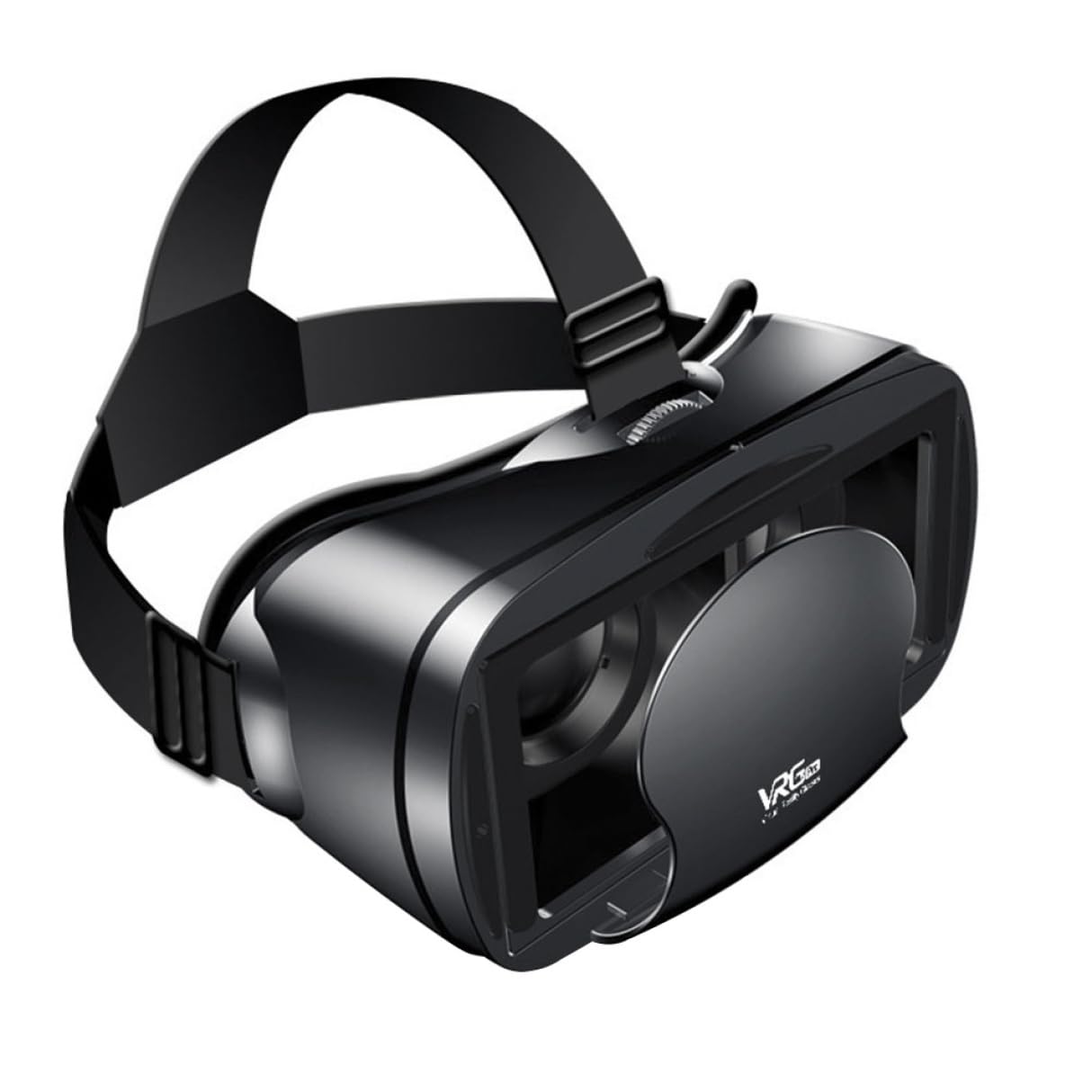VR Headset Glasses 3D Full Screen Visual Wide-Angle Virtual Reality VRG Pro for 5-7inch Smartphone Movies Games VR Glasses