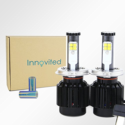 Innovited All In One LED Headlight Conversion Kit - H4 9003-6000K 80W 8,000Lm With CREE Bulbs - 2 Year Warranty