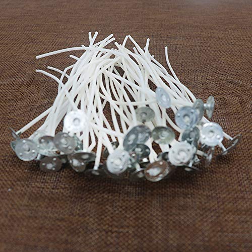 Pack de 50 mechas para velas de 20 cm preenceradas miniatura 2
