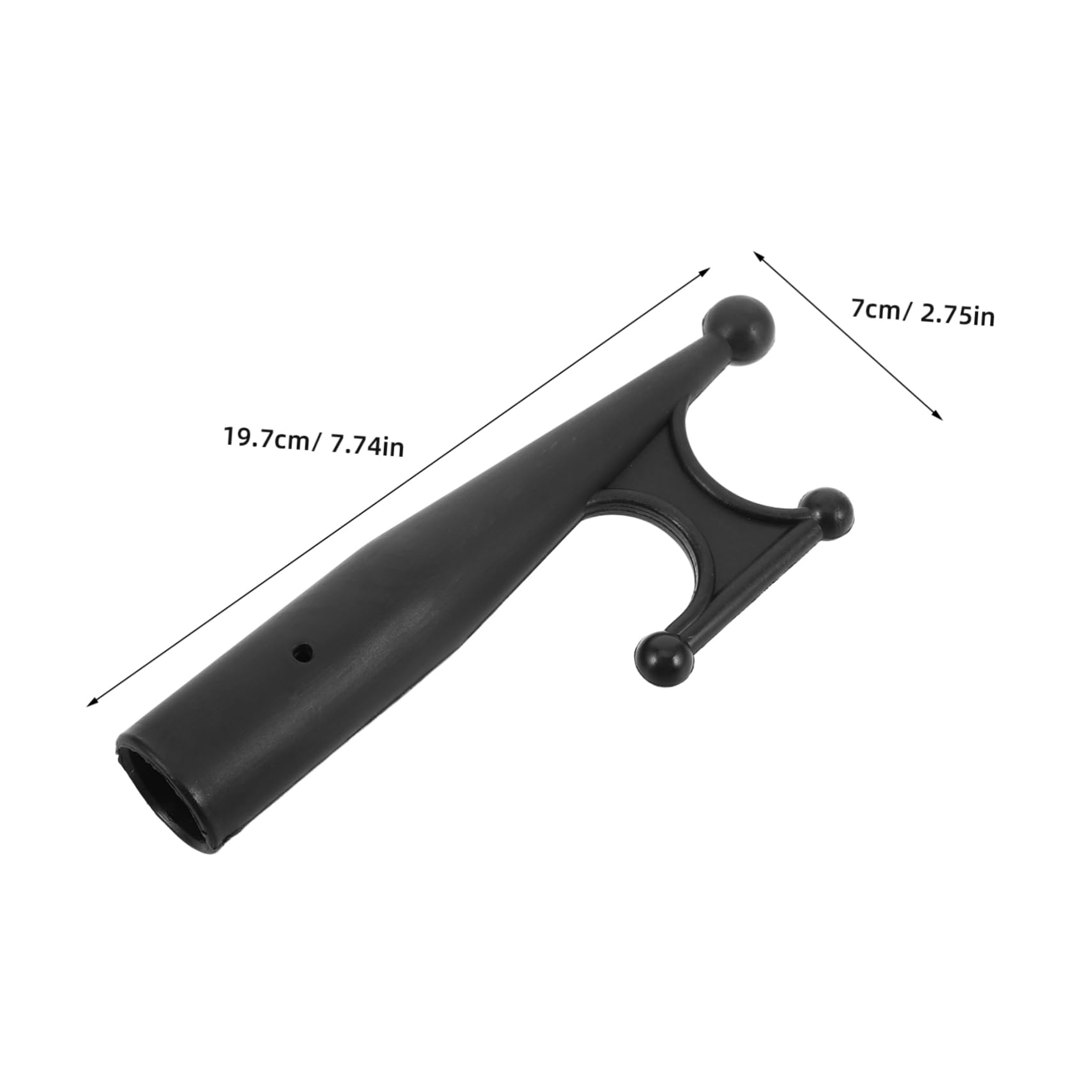 Abaodam Nylon Boat Hook Attachment for Telescoping Pole Lightweight and Portable Accessory for Easy Mooring of Yachts Boats and Kayaks for Docking and Lifeboat Use