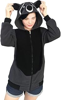 Lifeye Adult Hoodie Animal Cosplay Costume