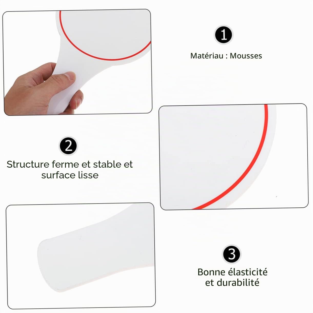 SEWACC Tableau De Score EffaçAble À Sec 5 PièCes Panneau Blanc Pour Vote ÉValuation Et ÉVéNements Taille 30X20Cm Pratique Et RéUtilisable